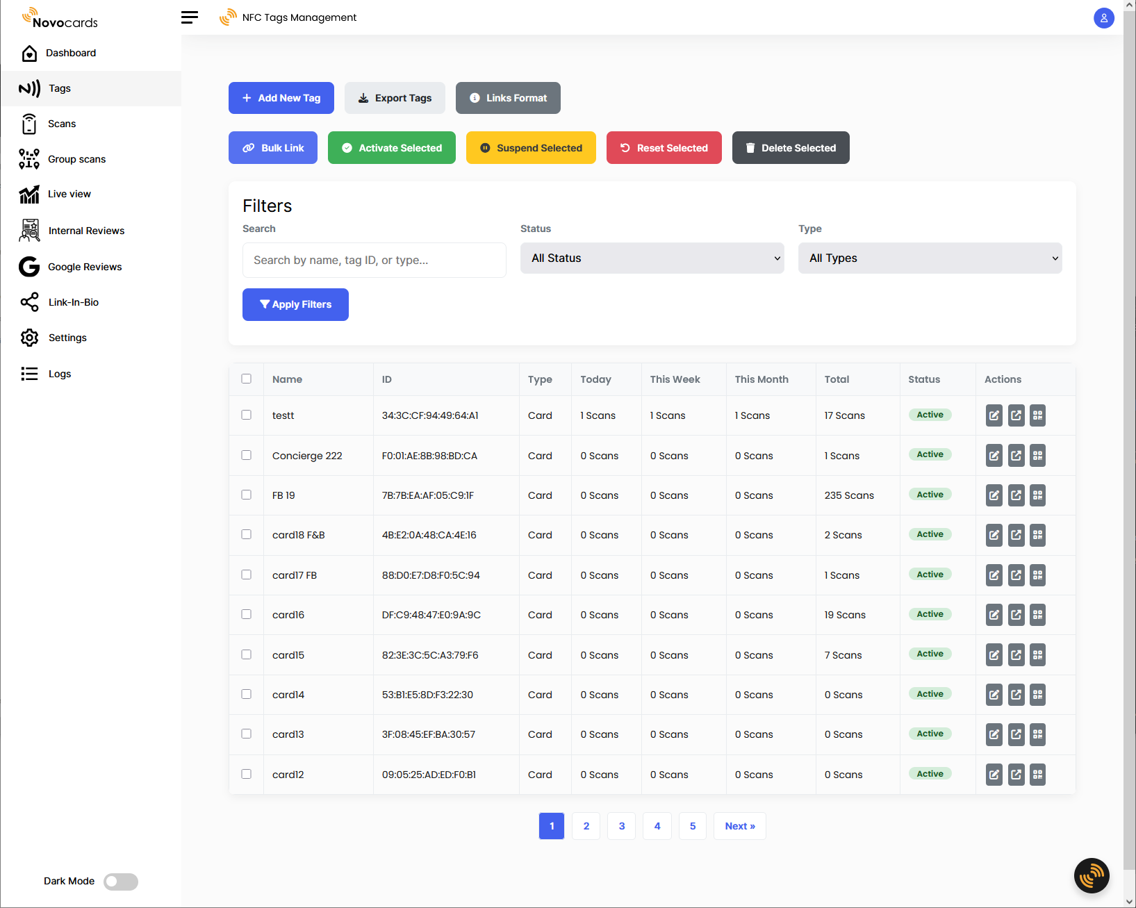 Manage & Edit Anytime